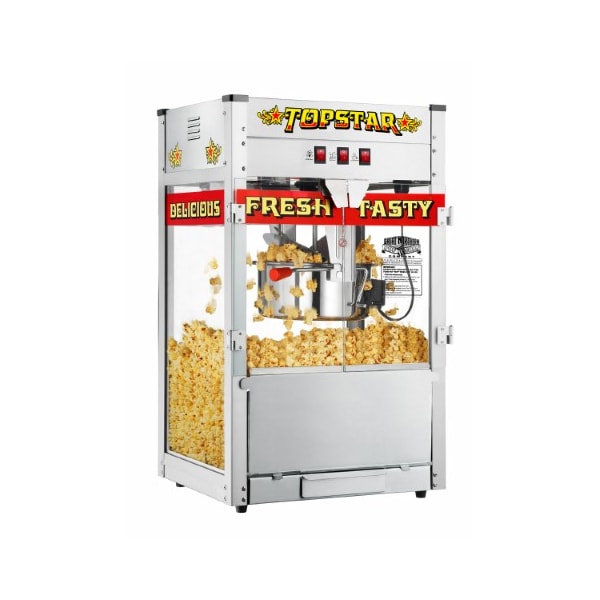 Great Northern Popcorn 6208 Great Northern TopStar Commercial Quality Bar Style Popcorn Popper Machine, 12oz 577696GXY